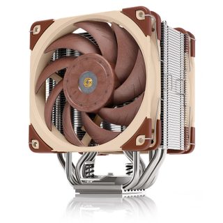 Noctua NH-U12A système de refroidissement d'ordinateur Processeur Refroidisseur 12 cm Argent 1 pièce(s)