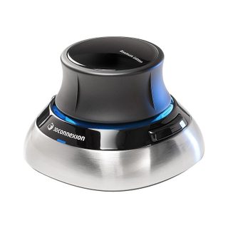 3Dconnexion SpaceMouse souris Bureau Ambidextre RF Wireless + Bluetooth + USB Type-A 6DoF