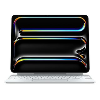 Apple Magic Keyboard pour iPad Pro 13 pouces (M4) - Français - Blanc