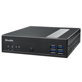 Shuttle XPC slim Barebone DL30N, Intel N100, 1x DDR5, 2x LAN (2x 2.5Gbit), 2xCOM,1xHDMI,1xDP, 1x VGA, fanless, fonctionnement pe