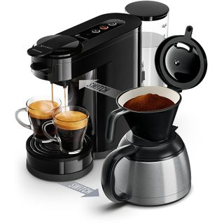 Senseo Switch HD6592/65 Machine à café à dosettes et filtre