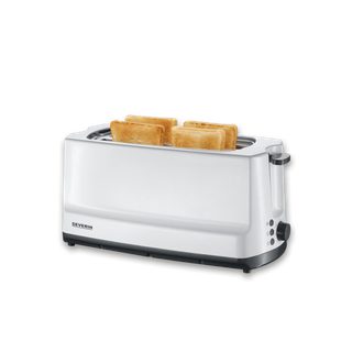Severin Grille-pain Long Slot At 2234 2 Tranches Gris/blanc 1400 W