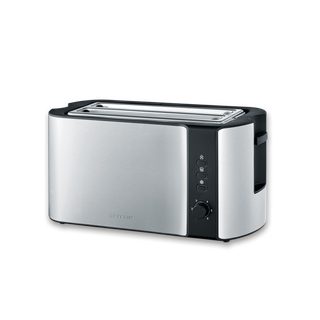 Severin Grille-pain Inox brossé & Noir - 2590
