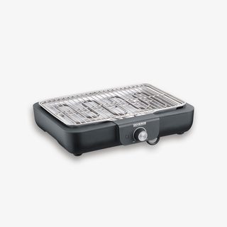 Severin Barbecue électrique - PG8554 - Surface de cuisson 37x29 cm - Thermostat réglable - 2300W