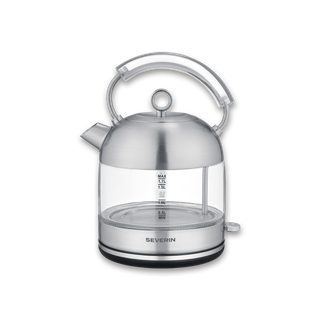 Severin Bouilloire en verre rétro - WK3459 - 1 7 L - 2400 W - Chauffe rapide