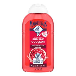 Le petit marseillais shampooing sublime couleur coquelicot & grenade bio 250ml