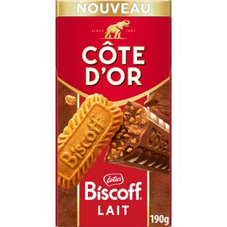 Côte d'or lait biscoff 190g