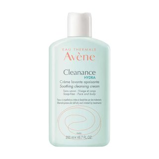 Eau thermale avène - cleanance - hydra crème lavante apaisante - peaux desséchées et irritées par traitements 200ml