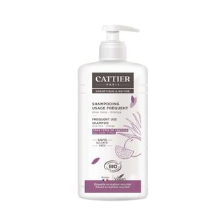 Cattier shampoing sans sulfate aloe vera orange 500ml