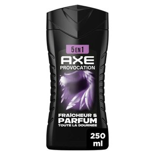 Axe suprême gel douche homme 5-en-1 provocation 250ml