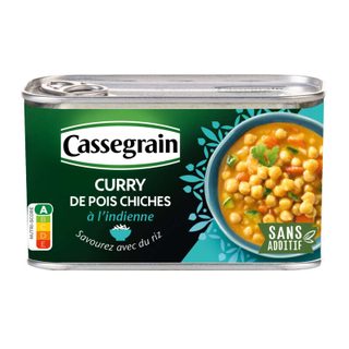 Cassegrain Curry de pois chiches à l'indienne 430g