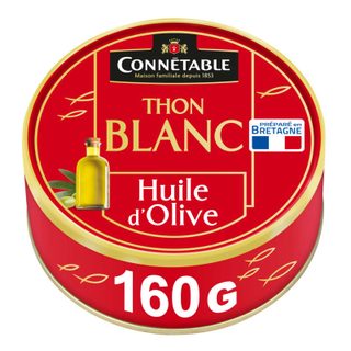 Connétable Thon Blanc Germon au Naturel 160g