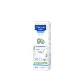 Mustela hydra bébé crème visage à l'avocat bio 40ml