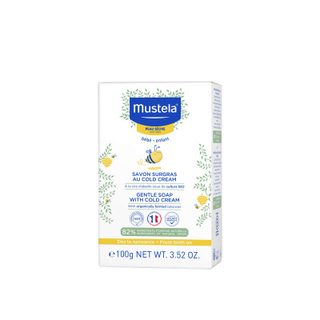 Mustela savon surgras au cold cream à la cire d'abeille bio 100g