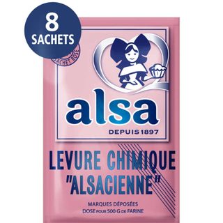 Alsa Levure chimique Alsacienne 8x11g