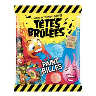 Têtes Brulées bonbons paint billes 135g