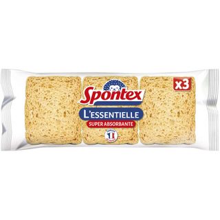 Spontex éponge l'essentielle x3