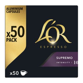 L'or espresso supremo café en capsules intensité 10x50 - 260g
