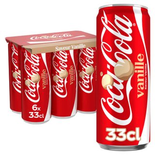 Coca Cola vanille 6x33cl