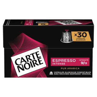 Carte noire 30 capsules alu espresso intense n°9 - 165g