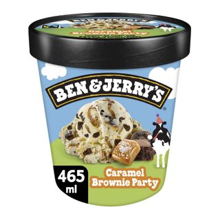 Ben & Jerry's Crème glacée Caramel Brownie Party - 465 ml