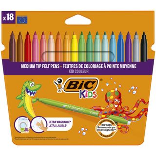 Bic feutres de coloriages kid couleur x18