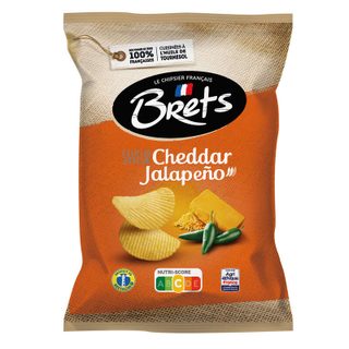 Brets chips au cheddar et au piment 125g