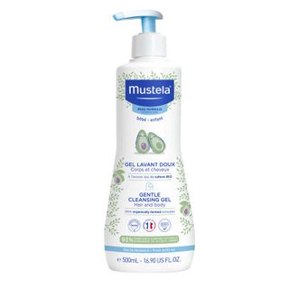Mustela gel lavant doux corps et cheveux à l'avocat vegan 500ml