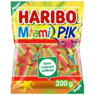 Haribo bonbons miami pik convient aux végétariens 200g