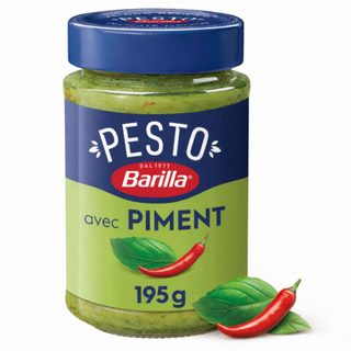 Barilla sauce pesto basilic et piment 195g
