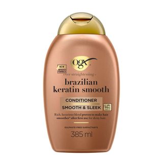 Ogx aprû´s-shampooing brazilian keratin smooth 385ml
