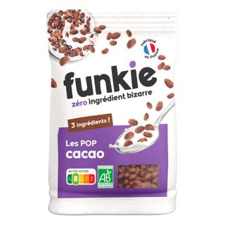 Funkie Funky céréales riz soufflés au chocolat 300g