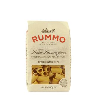 Rummo pâtes mezzi rigatoni n°51 500g