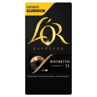 L'or espresso café ristretto intensité 11 x10 capsules 52g