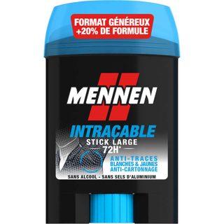 Mennen intraçable déodorant stick large 72h anti-traces 60ml