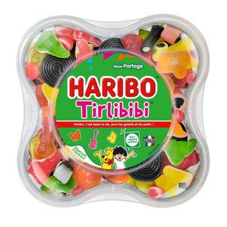 Haribo assortiment de bonbons tirlibibi 750g