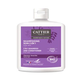 Cattier shampooing soin boucles 2 en 1 bio 250ml