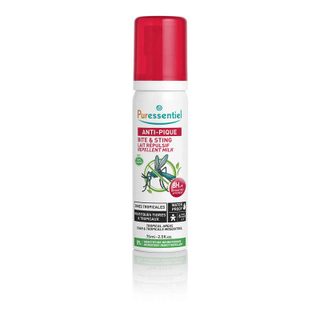 Puressentiel anti-pique lait répulsif zones tropicales waterproof 75ml
