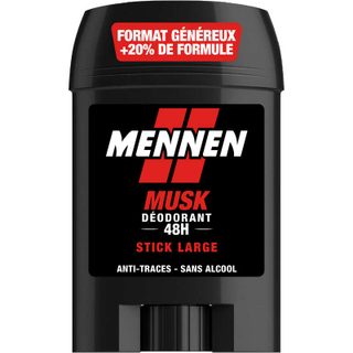 Mennen déodorant homme stick musk 24h 60ml