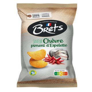 Brets Chips saveur chèvre piment d'Espelette - 125 g