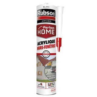 Rubson mastic acrylique blanc murs-fenêtres 280ml