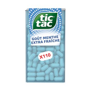 Tic Tac bonbons goût menthe extra fraîche x110