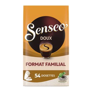Senseo café doux x54 dosettes, 375g