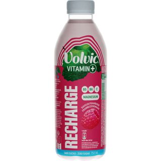 Volvic eau aromatisée saveur framboise vitamin+ recharge 75cl