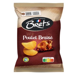Brets Chips saveur poulet braisé - 125 g