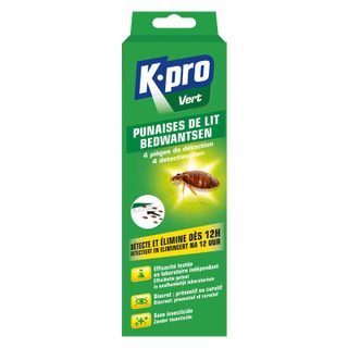 Kapo pièges à punaises de lit étui de 4