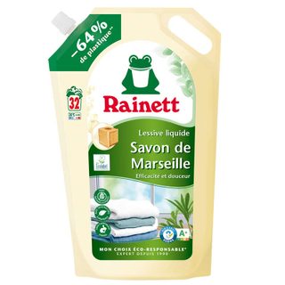 Rainett lessive liquide savon de marseille x32 lavages