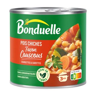 Bonduelle pois chiches façon couscous 400g