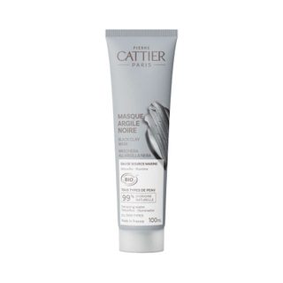 Cattier masque argile noire bio 100ml