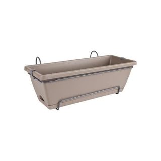 Balconnière - BARCELONA ALLIN1 - Plastique - Marron - 49 5x27 5x18 5cm - 9L - 100% recyclé - ELHO